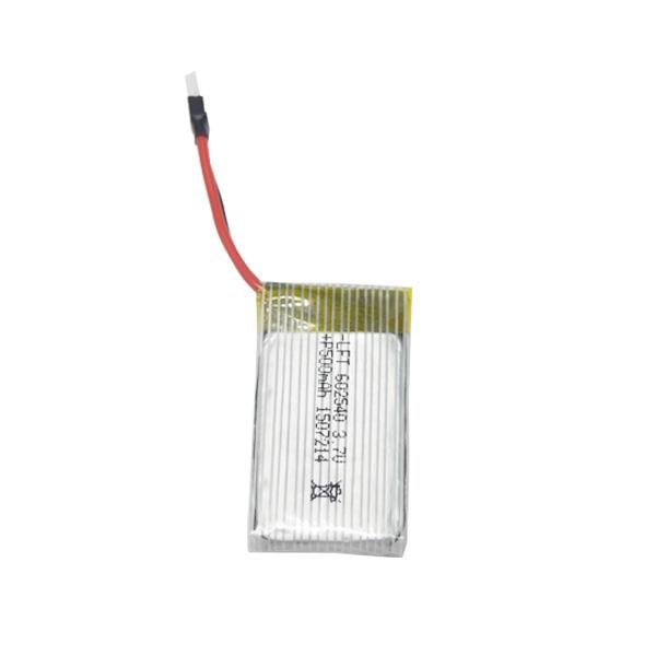 Rc lipo batteries 602540 3.7v 500mah 25C rc helicopter battery 2