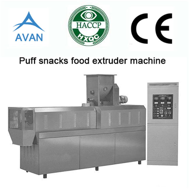 Double screw extruder machine 2