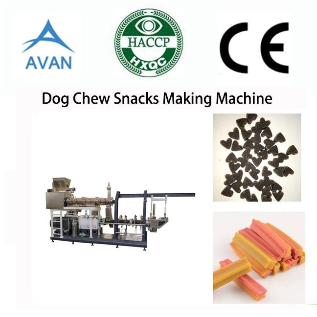 Automatic dog chews food processing line 2