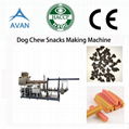 Automatic dog chews food processing line