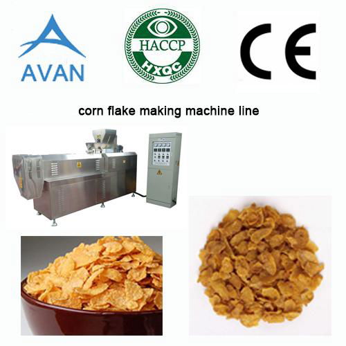 Automatic corn flake extruding line 2