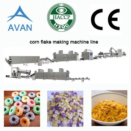 Automatic corn flake extruding line 5