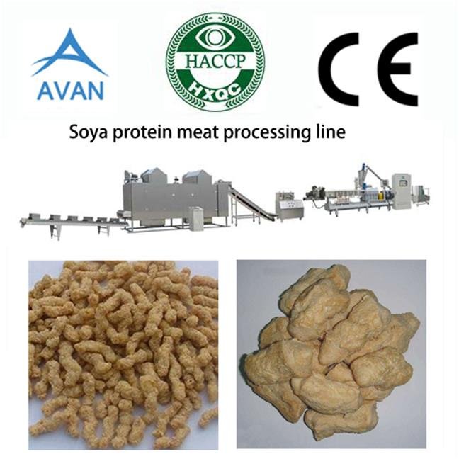 Soya chunck/soya protein/ soya n   ets production line