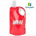 BPA FREE foldable water bottle 1