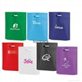 Customized elegant design Europian style non woven tote bag fashion women shoppi 1