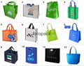 Customized elegant design Europian style non woven tote bag fashion women shoppi 2