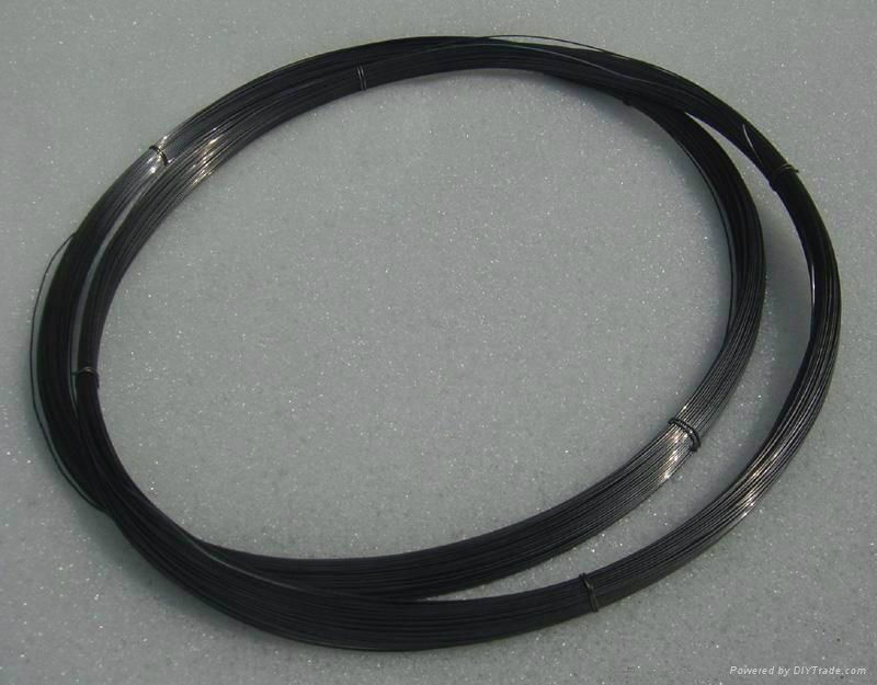 Black molybdenum wire