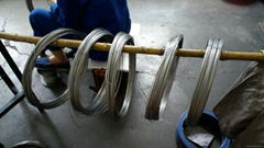 Alkali wash white molybdenum wire