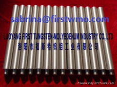 Molybdenum glass melting electrode