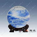 Business gifts commemorative plate Jingdezhen business 1