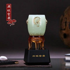 興旺寶鼎琉璃擺件商務禮品