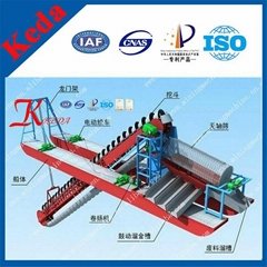 Quality realiable chain buckets gold dredger 