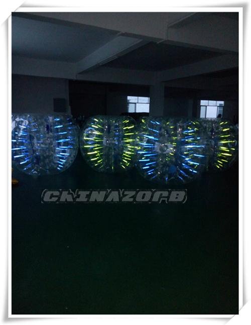 Popular glow inflatable bubble soccer good price 1