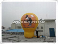 Fantastic Design Custom Logo Ground Inflatable Balloon For Sale