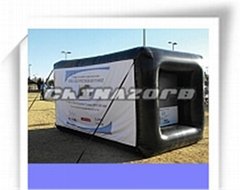 New Design Popular Cubic Inflatable Movie Screen For Ads. 