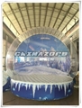 Real Snow Real Fun Inflatable Snowglobe