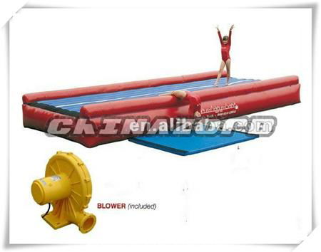 Inflatable Tumbling Mat Air Track Mat For Cheerleading