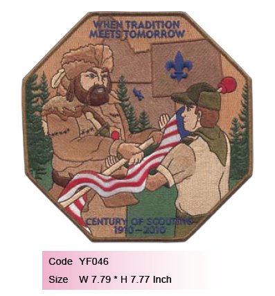 Scout Embroideried Patch 4