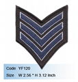 Military Shoulder Embroideried Patches