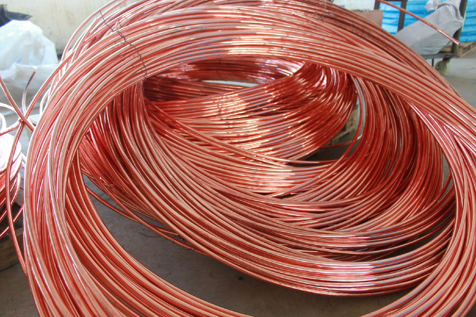  Copper coated round steel wire 3