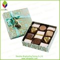 Flower printing Paper Gift Cosmetic Box 5