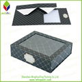 Black PVC Packaging Folding Box 1