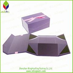 Purple Packing Paper Folding Box