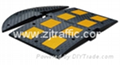 500mm length Rubber speed bumps driveway