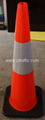 PVC traffic cone  with one reflection    2