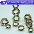 Hex nuts din 934 metric fine thread