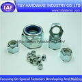 carbon steel nylon insert lock nut