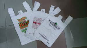 T-shirt plastic bag cheap bag garbage bag supply Japan marrket HDPE plasticb 