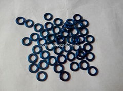 Din125 titanium anodized flat washer