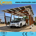 Aluminum solar parking carport mounting system 2