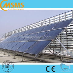 Factory price ground metal structure system for 500Kw solar system