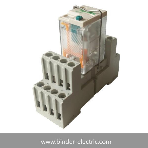 Miniature Plug-in relay – Zelio 55 2 C/O 48 V AC 12 A with LED 