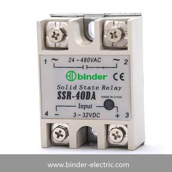 Single phase DC to AC solid state relay ssr-40da