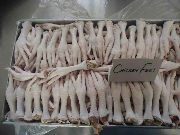 Brazilian Halal processed frozen chicken feet