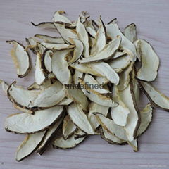 Factory Price Bulk White Dried Shiitake Mushroom Slices without Stem