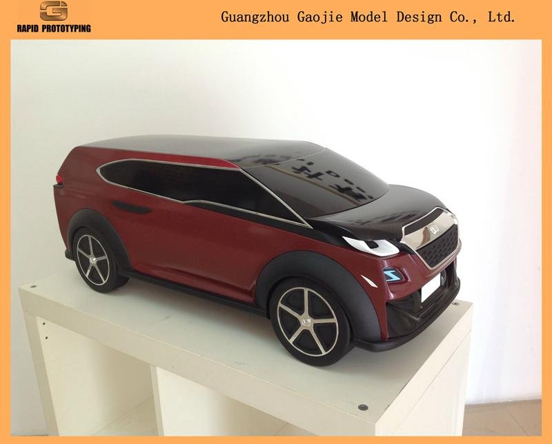 热销汽车摩托模型 塑料及金属3D快速成型制造商  2