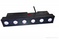 6*15W 5 in 1 RGBWA battery powered dmx wall washer 1