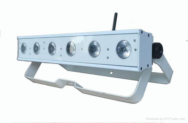 6*15W 5 in 1 RGBWA battery powered dmx wall washer 2