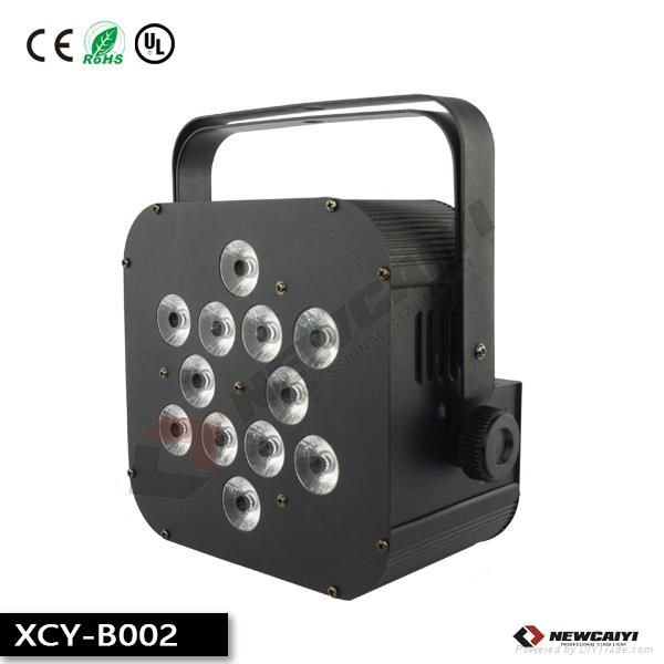 12*10W 4 in 1 RGBW battery powered uplight for wedding