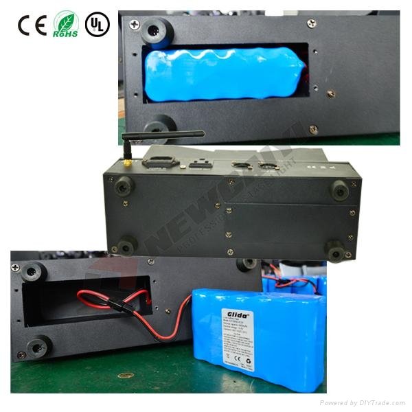 3*10W 4 in 1 RGBW battery powered led bar/wall washer 3