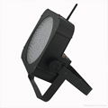 198*10mm battery dmx wireless flat par 2