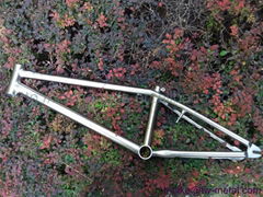 titanium bike frame bmx made in china