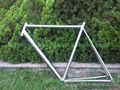 Titanium road bicycle frame customized