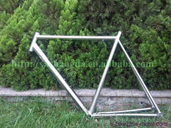 Titanium road bicycle frame customized titanium bike part made in China