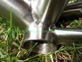Titanium road bicycle frame customized titanium bike part made in China 4
