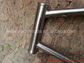 Titanium road bicycle frame customized titan touring bicycle frame in china 5